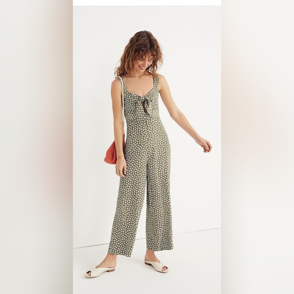 Madewell - Plumeria Cutout Jumpsuit in Mini Daisy - 12